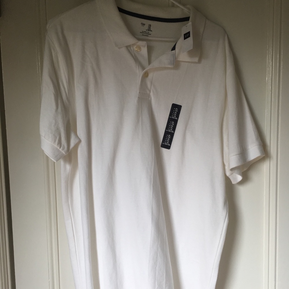 Gap men’s white Polo